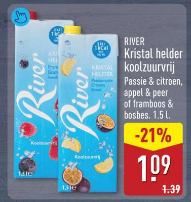 RIVER Kristal helder koolzuurvrij