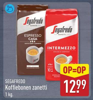 SEGAFREDO Koffiebonen zanetti