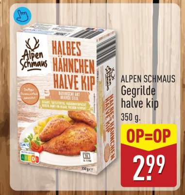 ALPEN SCHMAUS Gegrilde halve kip