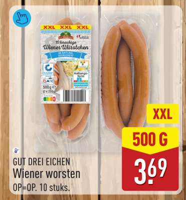 GUT DREI EICHEN Wiener worsten