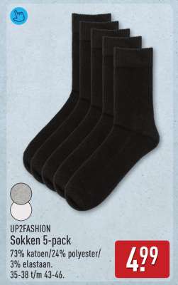 UP2FASHION Sokken 5-pack