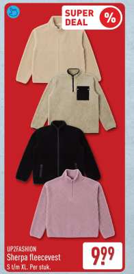 UP2FASHION Sherpa fleecevest