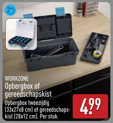 WORKZONE Opbergbox of gereedschapskist