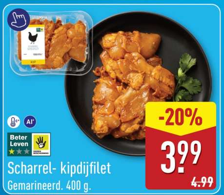 Scharrel-kipdijfilet
