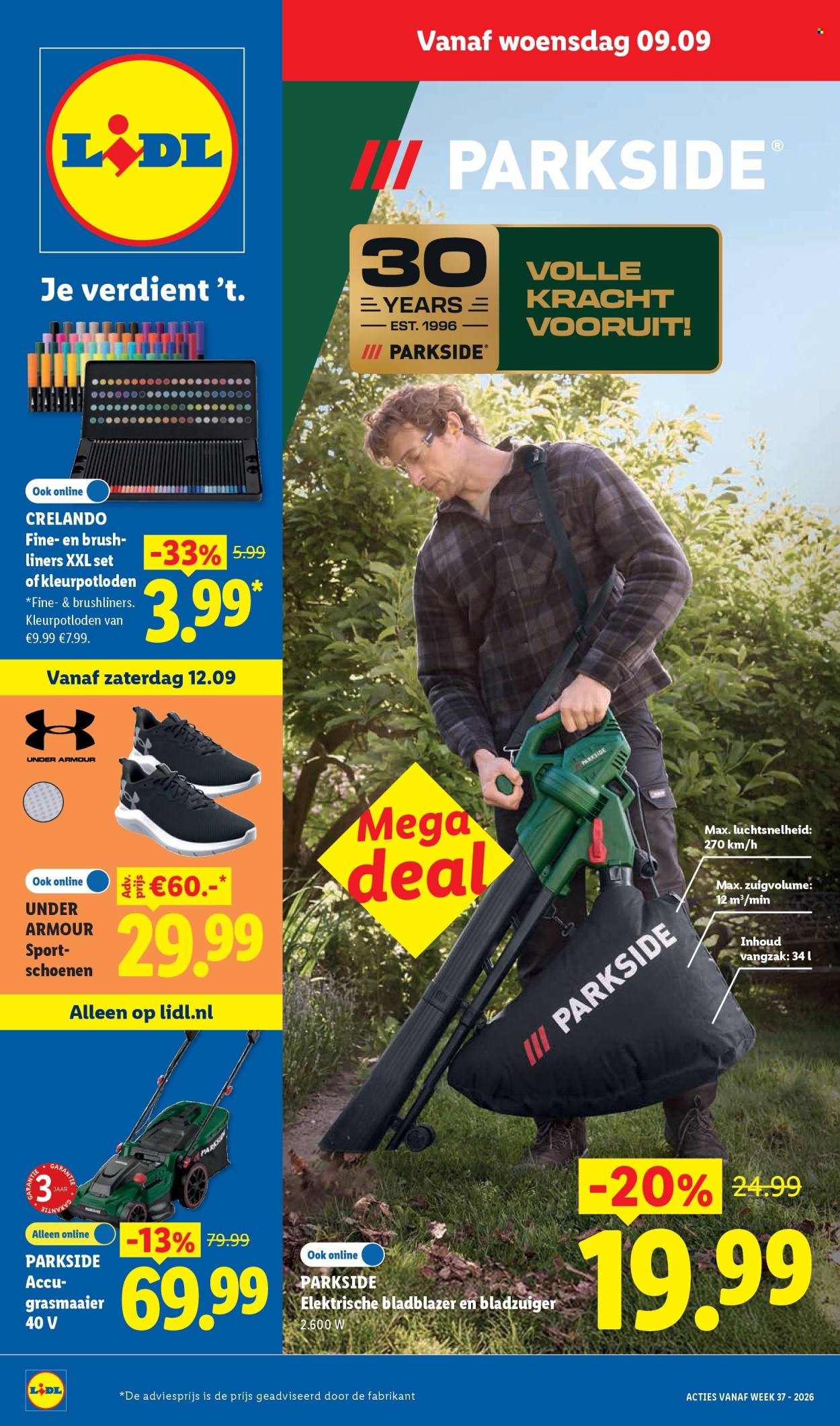 Lidl-aanbieding - 9-9-2026 - 15-9-2026. Pagina 1
