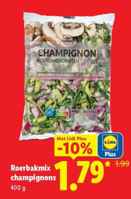 Roerbakmix champignons