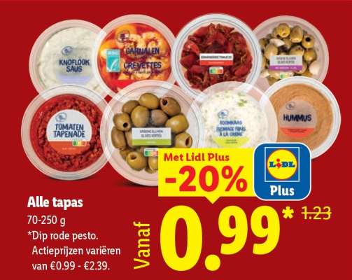 Alle tapas