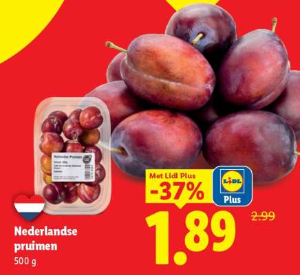 Nederlandse pruimen