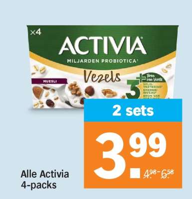 Alle Activia 4-packs