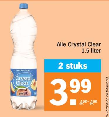 Crystal Clear 1.5 liter