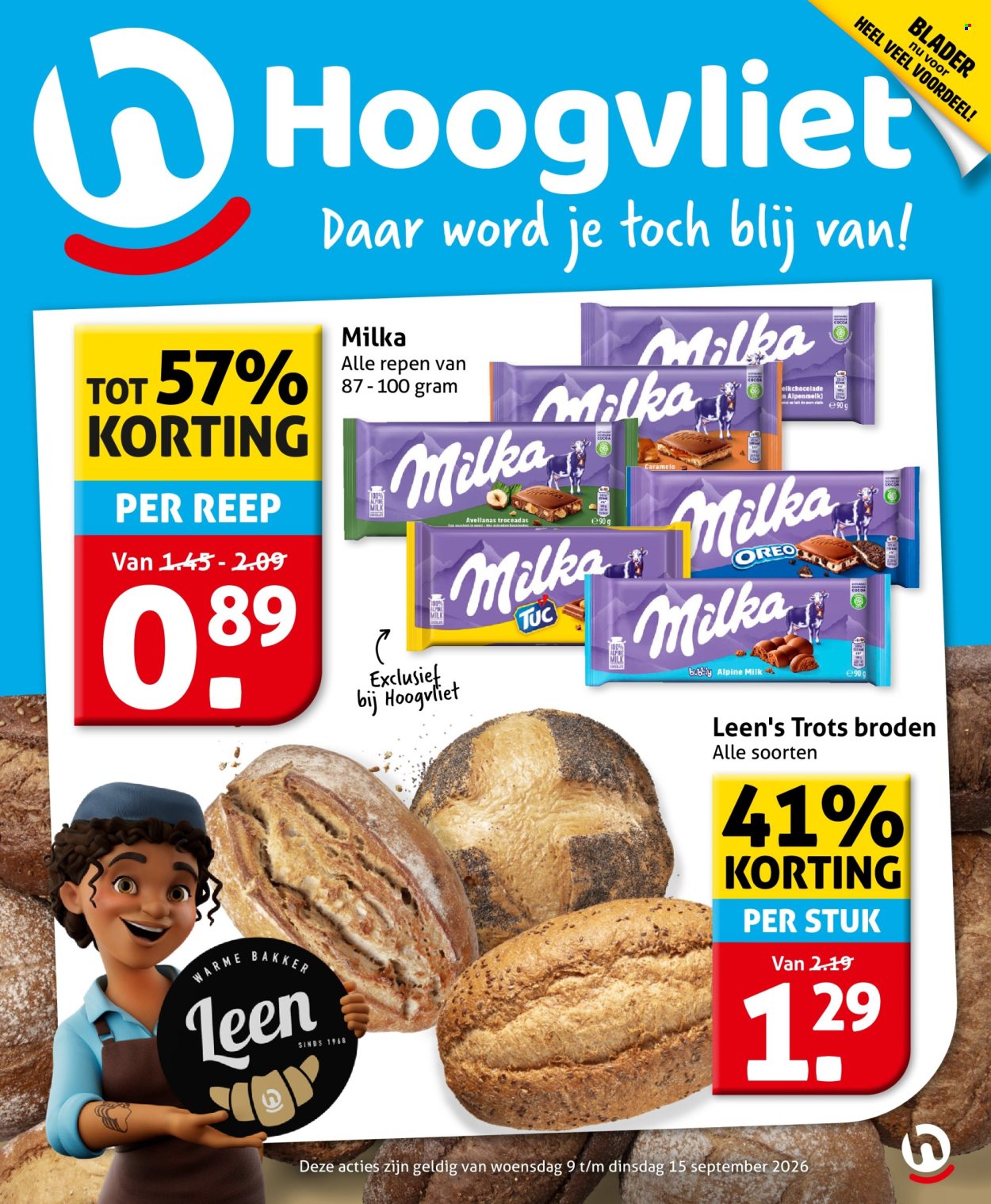 Hoogvliet-aanbieding - 9-9-2026 - 15-9-2026. Pagina 1