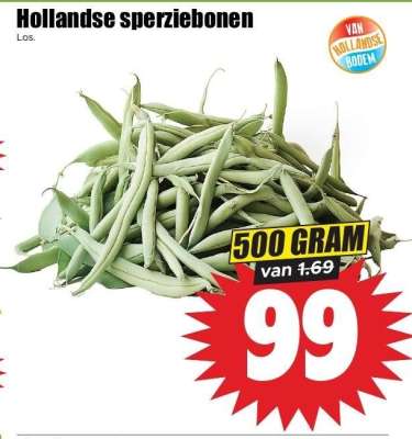Hollandse sperziebonen