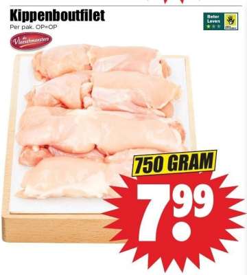 Kippenboutfilet