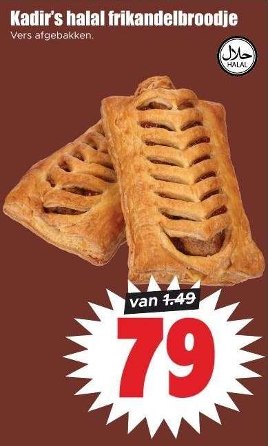 Kadir's halal frikandelbroodje