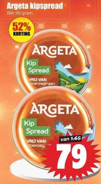 Argeta kipspread