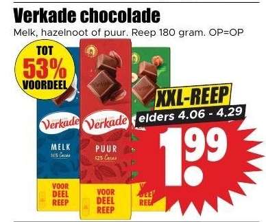 Verkade chocolade