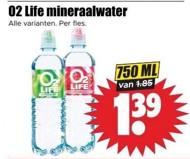 O2 Life mineraalwater