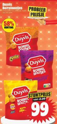 Duyvis borrelnootjes
