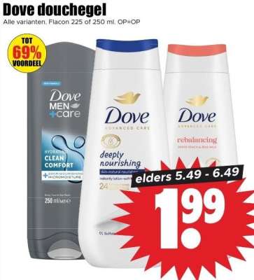 Dove douchegel