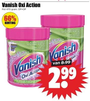 Vanish Oxi Action