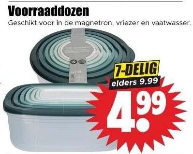 Voorraaddozen