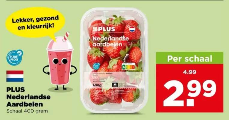 PLUS Nederlandse Aardbeien