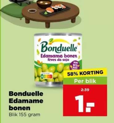 Bonduelle Edamame bonen