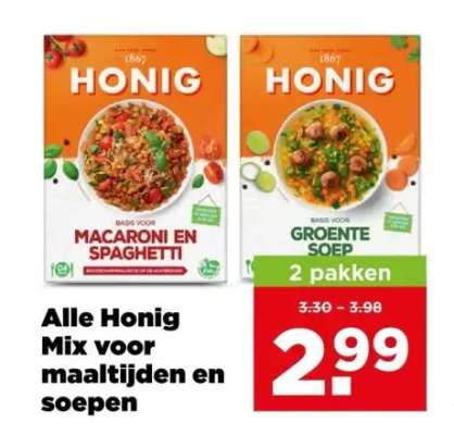 Alle Honig Mix voor maaltijden en soepen