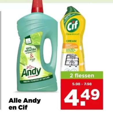 Alle Andy en Cif