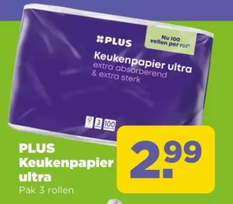 PLUS Keukenpapier ultra