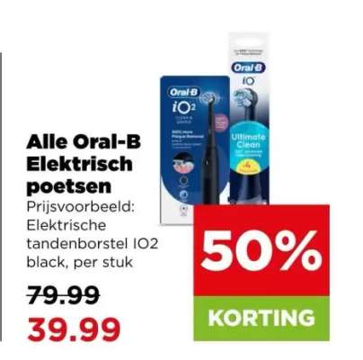 Oral-B elektrisch poetsen
