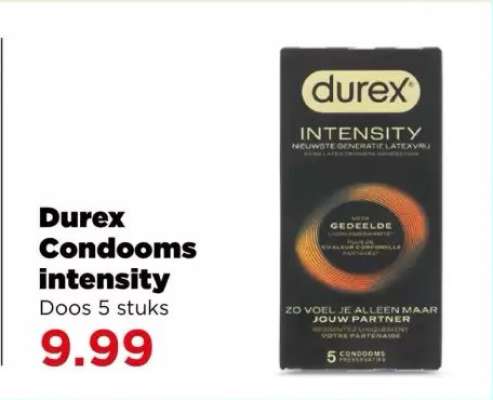 Durex Condooms intensity