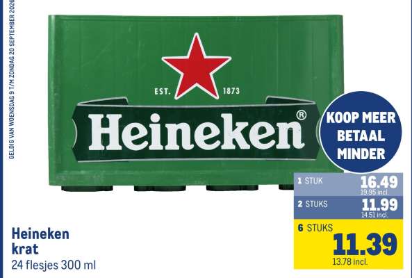 Heineken krat