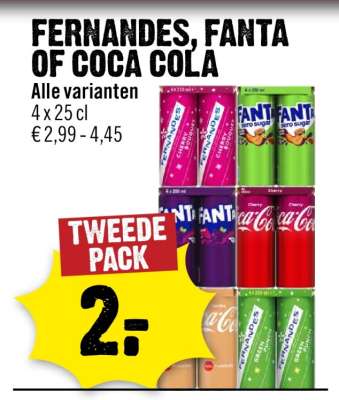 FERNANDES, FANTA OF COCA COLA