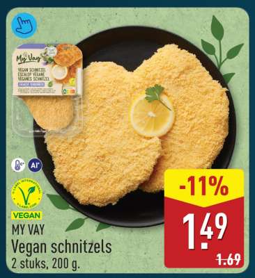 My Vay Vegan schnitzels
