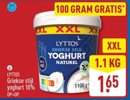 LYTTOS Griekse stijl yoghurt 10%