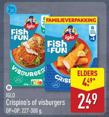 IGLO Crispino's of visburgers
