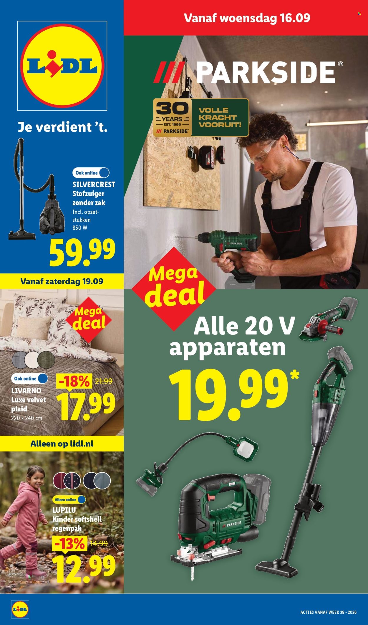 Lidl-aanbieding - 16-9-2026 - 22-9-2026. Pagina 1