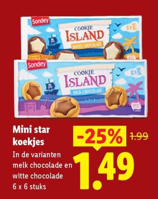 Mini star koekjes