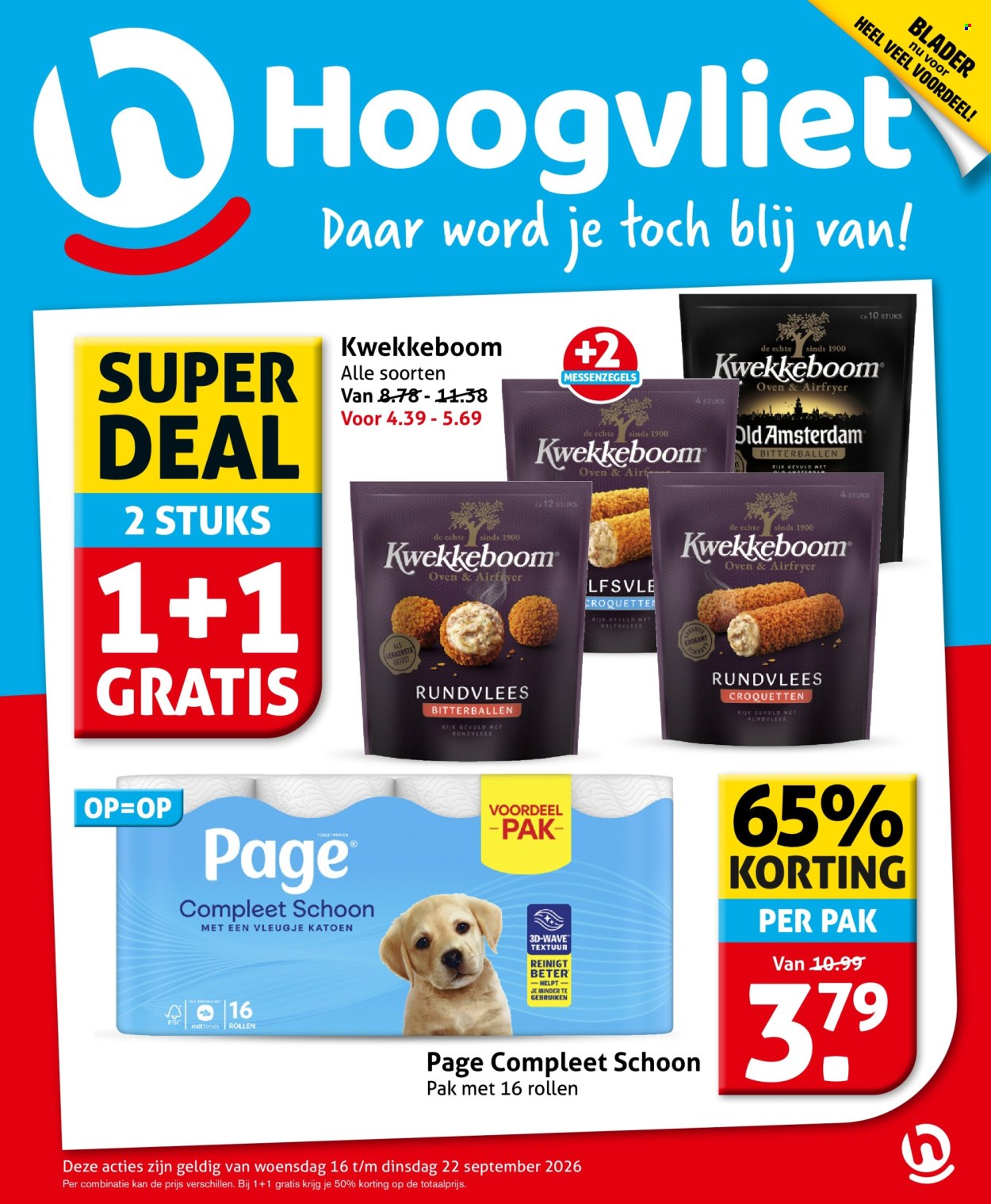 Hoogvliet-aanbieding - 16-9-2026 - 22-9-2026. Pagina 1