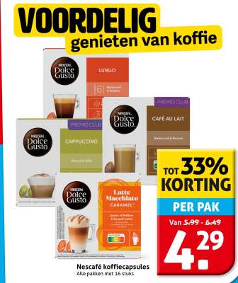 Nescafé koffiecapsules