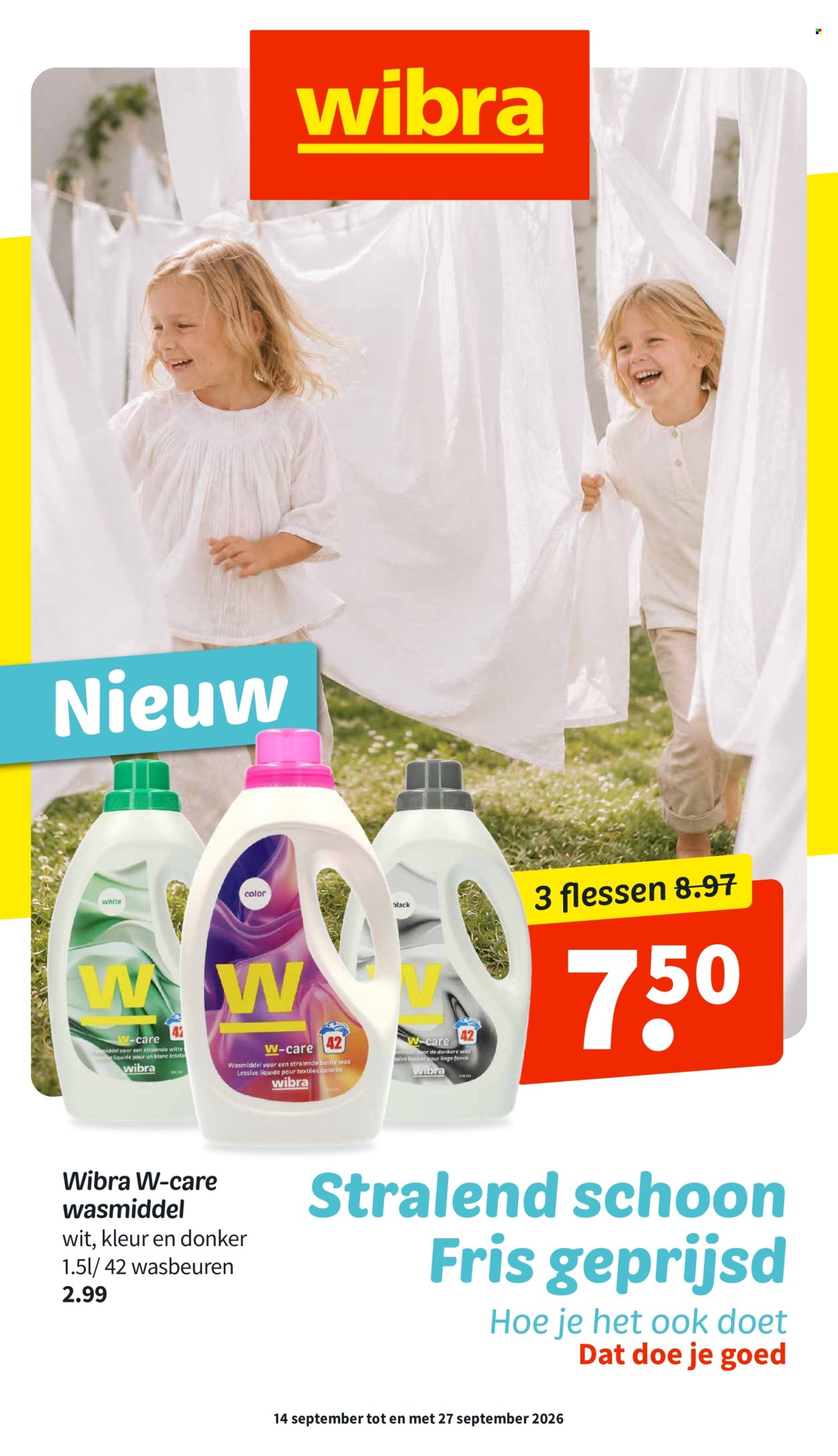 Wibra-aanbieding - 14-9-2026 - 27-9-2026. Pagina 1