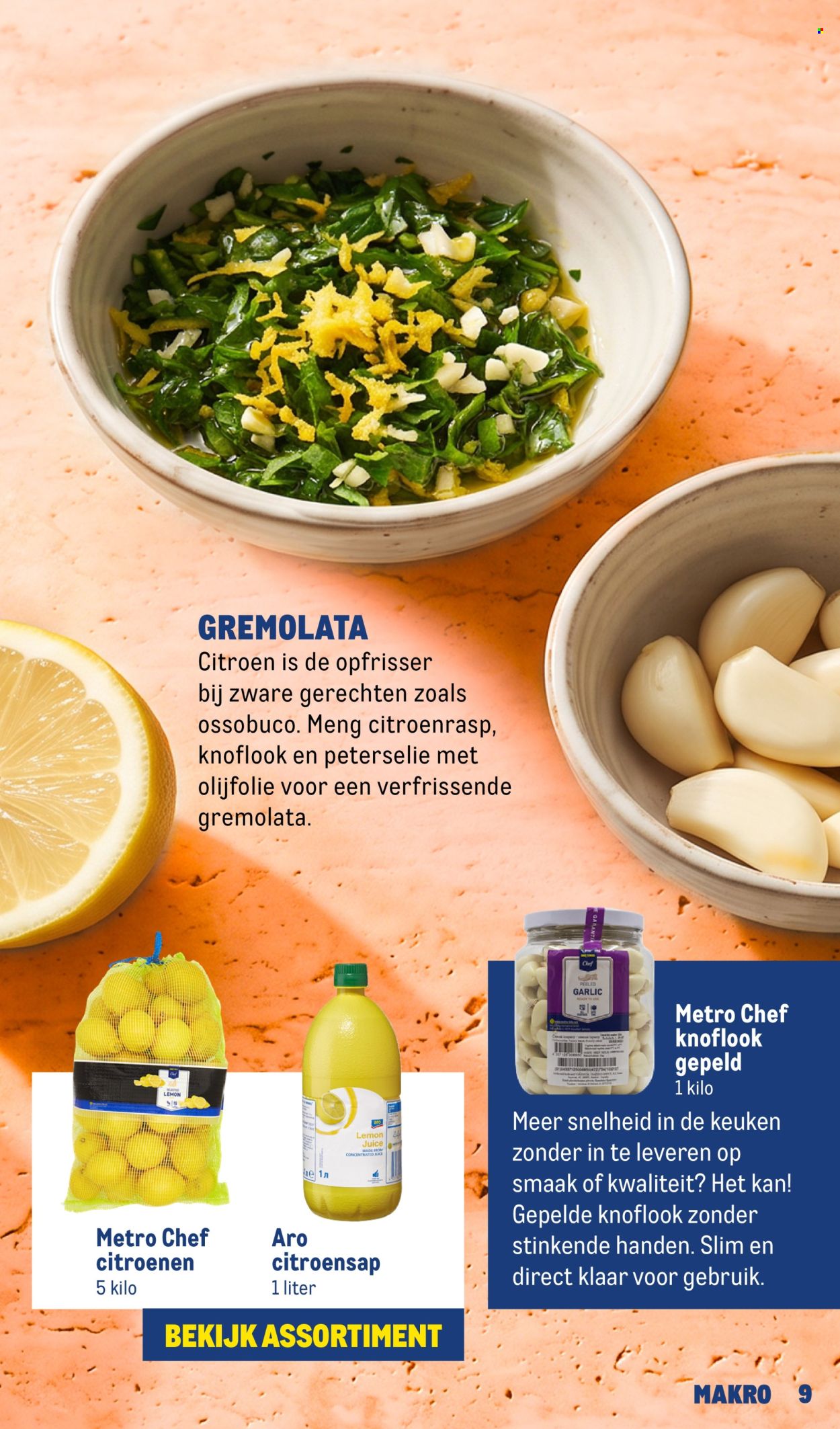 Makro-aanbieding. Pagina 9