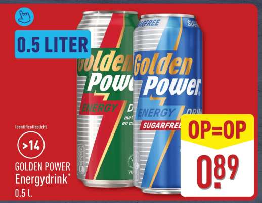 GOLDEN POWER Energydrink