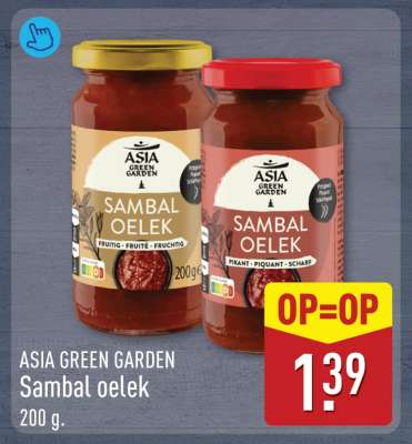 ASIA GREEN GARDEN Sambal oelek