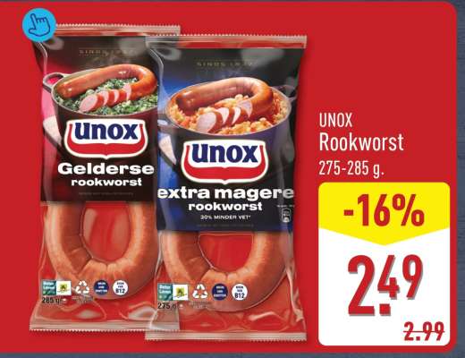 UNOX Rookworst
