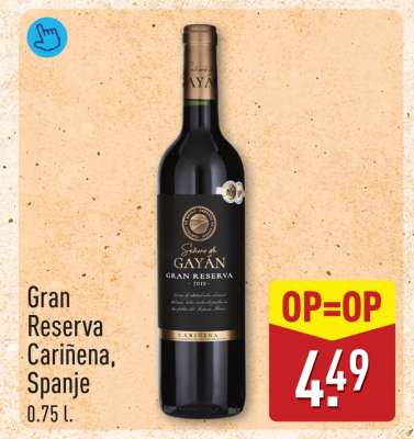 Gran Reserva Cariñena, Spanje