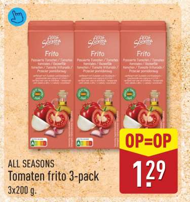 ALL SEASONS Tomaten frito 3-pack