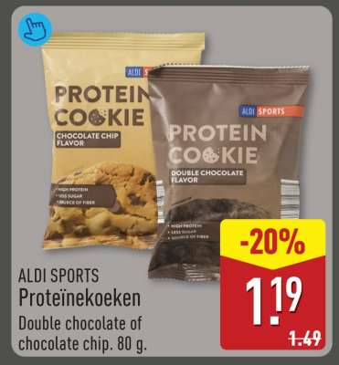 ALDI SPORTS Proteïnekoeken