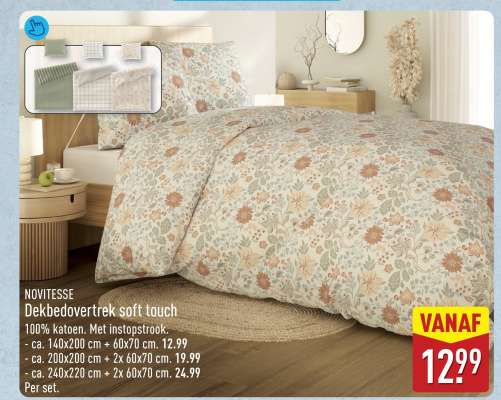 NOVITESSE Dekbedovertrek soft touch